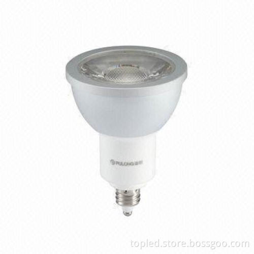 High-power E11 6W LED Spotlight Bulb with 500lm Luminous Flux and 80Ra CRI